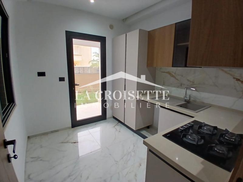 Appartement S+2 avec jardin aux Jardins de Carthage
